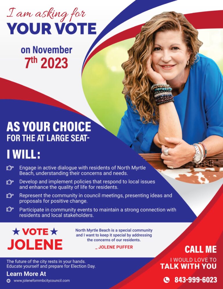 Jolene Puffer for City Council - Sand Dollars Coupon Magazine