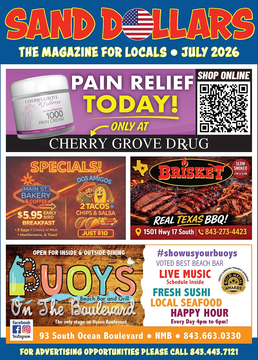 North Myrtle Beach coupons and lifestyle magazine
